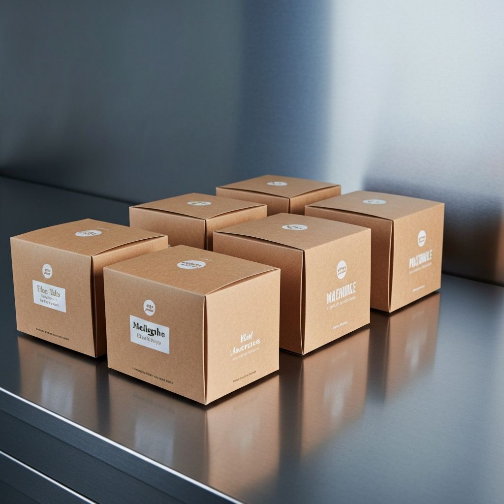 Visual Break - Delivery Boxes